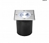 ROCCI SQUARE светильник встраиваемый IP67 9.8Вт c LED 4000К, 630лм, 20°, сталь