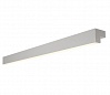 L-LINE 120 LED светильник накладной IP44 с LED 2х12.9Вт (24Вт), 3000К, 1200lm, серебристый