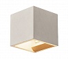 SOLID CUBE светильник настенный для лампы QT14 G9 25Вт макс., серый бетон