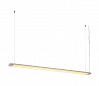 HANG UP2 светильник подвесной с LED 41Вт, 3000K, 4000lm, без основания, серебристый
