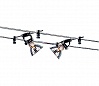WIRE SYSTEM, COSMIC светильник для ламп MR16, MR11 или G4 35Вт макс., 2 шт., хром/черный