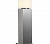 SQUARE POLE 60 светильник IP44 для лампы E27 20Вт макс., матированный алюминий/ белый