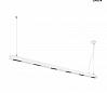 Q-LINE BAP PD 2m LED светильник подвесной 85Вт с LED 3000К, 4200лм, 30°, URG<10, CRI>90, белый