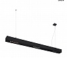 Q-LINE BAP PD 1m LED светильник подвесной 45Вт с LED 3000К, 2100лм, 30°, URG<10, CRI>90, черный