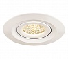 KINI светильник IP65 встраиваемый поворотный c LED 12Вт, 60°, 3000К, 850лм, белый