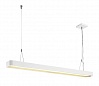 WORKLIGHT DALI SENSOR PD светильник подвесной с LED 54Вт, 3000K, 1800лм+3600лм, белый