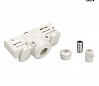 3Ph | EUTRAC®, адаптер электрический, 10А макс., 5кг макс., белый RAL9016  (ex 145991)