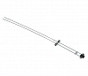 TENSEO, WIRE MR16 светильник для ламп MR16, MR11 или G4 20Вт макс., хром / черный