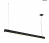 Q-LINE SINGLE LED DALI светильник подвесной 47Вт с LED 3000К, 3700лм, черный (ex 155130)