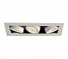 KADUX 3 LED SET, светильник с COB LED 3х 6.2Вт (22Вт), 3000К, 1830lm, 38°, с бл. питания, белый