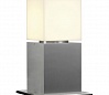 SQUARE POLE 30 светильник IP44 для лампы E27 20Вт макс., матированный алюминий/ белый
