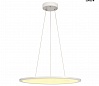 PANEL 60 ROUND светильник подвесной 42Вт с LED 2700К, 2850лм, 110°, димм. 1-10В, белый (ex 158622)