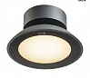 MALU CL светильник потолочный IP44 9.2Вт c LED 3000К, 360лм, 100°, антрацит
