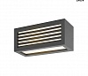 BOX-L LED светильник настенный IP44 19Вт LED 3000К, 480лм, антрацит