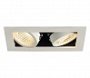 KADUX 2 LED SET, светильник с COB LED 2х 6.2Вт (15Вт), 3000К, 1200lm, 38°, с бл. питания, белый