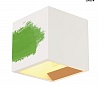 PLASTRA CUBE WL светильник настенный для лампы QT14 G9 42Вт макс., белый гипс