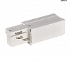 3Ph | EUTRAC®, разъём питания торцевой, 16А макс., GND справа, белый RAL9016 (ex 145521)