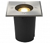 SOLASTO SQUARE светильник встраиваемый IP67 для лампы GU10 6Вт макс., сталь