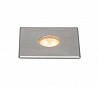 DASAR® 100 PREMIUM LED SQUARE светильник встр. IP67 c LED 3.8Вт (5.5Вт), 3000K,300lm, 60°, сталь