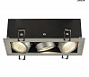 KADUX 3 LED SET, светильник с COB LED 3х 6.2Вт (22Вт), 3000К, 1830lm, 38°, с бл. питания, алюминий