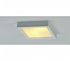 PLASTRA 104 E27 SQUARE светильник потолочный для 2-х ламп E27 по 25Вт макс., белый гипс