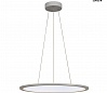 PANEL 60 ROUND светильник подвесной 42Вт с LED 4000К, 3350лм, 110°, димм. 1-10В, серебр. (ex 158634)