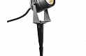 LED SPIKE светильник ландшафтный IP55 6Вт с LED 3000К, 400лм, 40°, кабель 1.5м с вилкой, антрацит