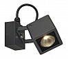 NAUTILUS SQUARE LED WL светильник накладной IP54 с COB LED 6.7Вт (9Вт), 3000K, 520lm, 45°, антрацит
