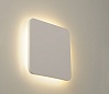 PLASTRA SQUARE светильник накладной с LED STRIP 9Вт (10.8Вт), 3000K, 400lm, белый гипс