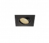 NEW TRIA XL SQUARE SET светильник с COB LED 13ВТ (16Вт), 3000К, 1100lm, 38°, с бл. питания, черный