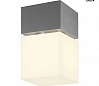 SQUARE CL LED светильник потолочный IP44 12Вт с LED 3000K, 760лм, сталь/ белый