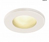 DOLIX OUT ROUND MR16 светильник встраиваемый IP65 12В для лампы MR16 50Вт макс., белый (ex 111001)