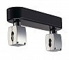 EASYTEC II®, SHORTBOX держатель шинопровода с подводом питания, 16А макс., хром/ черный