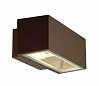 BOX UP-DOWN R7s светильник настенный IP44 для лампы R7s 78mm 80Вт макс., бурый