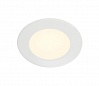DL 126 LED светильник встраиваемый с 6 SMD LED, 2.8Вт, 2700K, 160lm, 90°, 12B=, белый