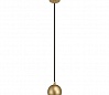 LIGHT EYE SMALL светильник подвесной для лампы LED GU10 5Вт макс., латунь