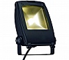 LED FLOOD LIGHT 10W светильник IP65 с COB LED 10Вт (12Вт), 3000K, 690lm, 100°, черный