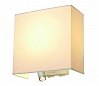 ACCANTO SPOT SQUARE светильник настенный c LED 1Вт, 3000К, 95lm и для лампы E27 24Вт макс., белый