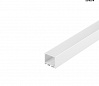 GLENOS Pro-3030 100 профиль накладной, без экрана, 1 m, белый