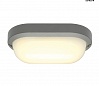 TERANG 2 XL светильник накладной IP44 с SMD LED 22Вт, 3000K, 1300lm, серебристый