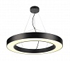 MEDO 90 RING светильник подвесной диммируемый с LED 58Вт, 3000К, 3945lm, черный