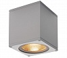 BIG THEO LED CL светильник потолочный IP44 с LED 17.5Вт (21Вт), 3000K, 24°, 2000lm, серебристый