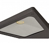 TRAPECCO WALL DOWN светильник настенный IP44 с LED 10Вт, 3000К, 850lm, антрацит
