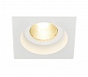 CONTONE® SQUARE светильник встраиваемый IP44 с COB LED 13Вт (16Вт), 3000К-2000К, 890lm, с БП, белый