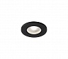 KAMUELA ECO LED светильник встраиваемый IP65 с LED 6.5Вт, 4000К, 400лм, 38°, черный
