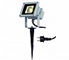 LED OUTDOOR BEAM 10W светильник IP65 с COB LED 10Вт (12.8Вт), 3000K, 750lm, 100°, серебристый