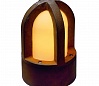 RUSTY CONE светильник IP54 для лампы E14 40Вт макс, бурый