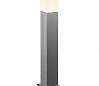 SQUARE POLE 90 светильник IP44 для лампы E27 20Вт макс., матированный алюминий/ белый
