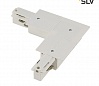 3Ph | EUTRAC® R, L-коннектор с разъёмами питания, 16A макс., GND по внутрен. углу, белый (ex 145751)