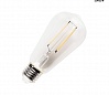 LED ST58 E27 источник света 230В, 7.1Вт, 2700K, 806лм, 330°, диммируемый, филаментный